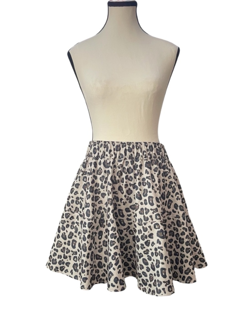 glam Animal Print Skirt - Picture 2 of 2